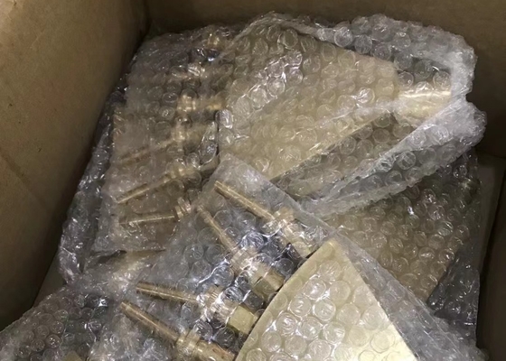 Tamamen Pirinç Phoenix Tale Dans Çeşmesi Nozulları Jet Su Püskürtme Yüksek 4m