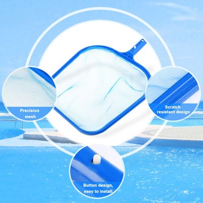 Yüzme Havuzu Temizleme Kiti ABS Havuz Yaprak Net Skimmer