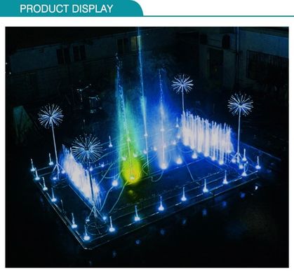 3 "Yarımküre Kristal DN80 Dans Çeşmesi Nozulları