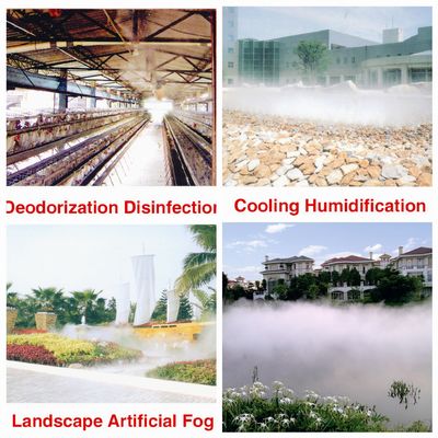CE ISO 80Cc / Min 0.2mm Pirinç Mist Su Memesi