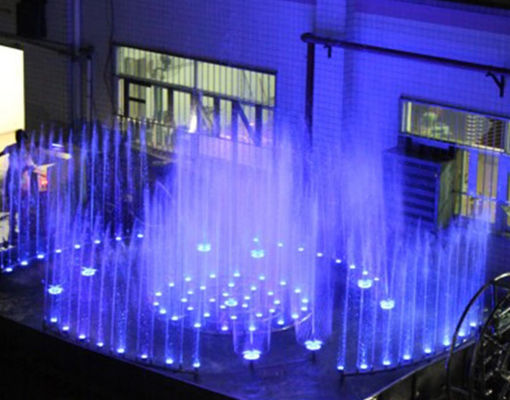 Led Renkli 4m Kapalı Müzikal Çeşme Projesi