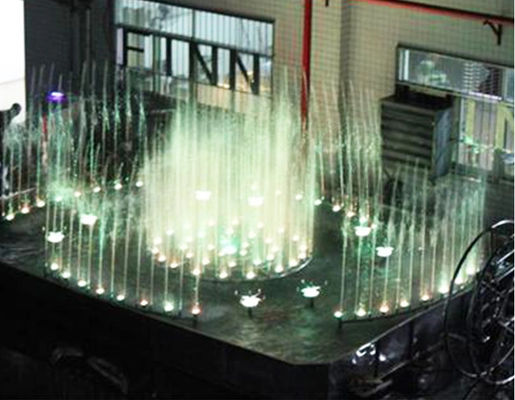Led Renkli 4m Kapalı Müzikal Çeşme Projesi