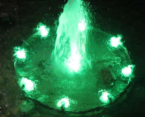Renkli 380v 3m Light Up Su Çeşmesi