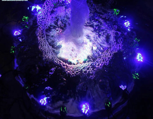 Renkli 380v 3m Light Up Su Çeşmesi
