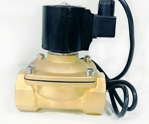 DN25 AC / DC Pirinç Su Geçirmez IP68 Elektromanyetik Su Vanası