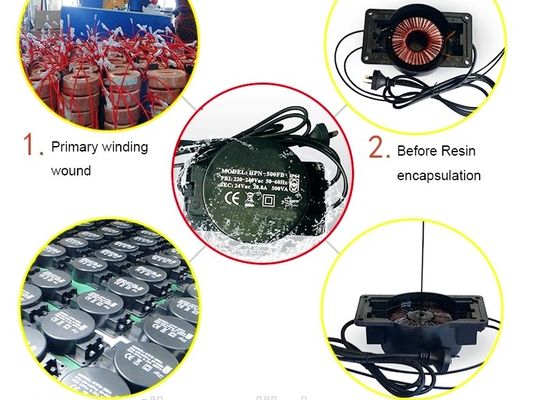 Plastik Su Geçirmez IP68 500VA Yüzme Havuzu Trafosu