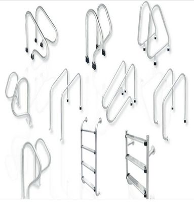 SS304 Duvar Düz 1.0mm Yüzme Havuzu Kepçe Ray