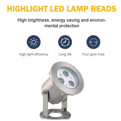 1.5W Su Geçirmez Sualtı LED Işıkları