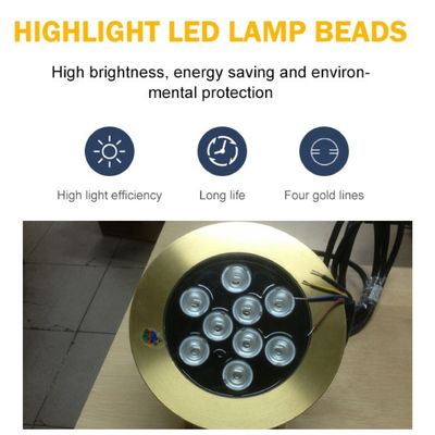 9W Led Sualtı Havuz Lambaları