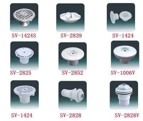 Yüzme Havuzu Boru Ek Parçaları 1.5 "UPVC Boru Adaptörü