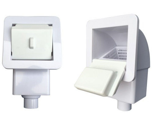 Beyaz Akıllı 1.5 "Yüzme Havuzu Duvar Skimmer