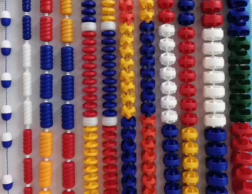Spiralite Şekil Çizilmeye Dayanıklı 25m Yüzme Havuzu Şerit Halatlar