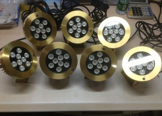Pirinç Havuz Çeşmesi Aksesuarları 9W Led Sualtı Işıkları