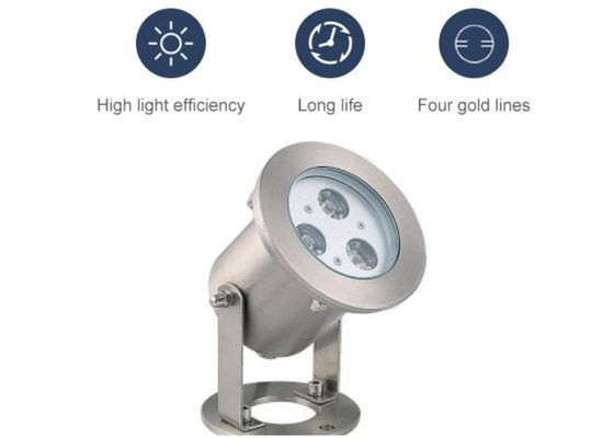 Havuz Çeşmesi 7000K 3W Su Geçirmez Sualtı LED Işıkları