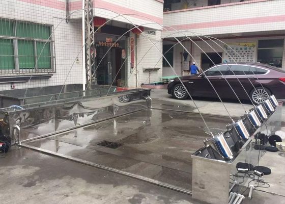 Renk Değiştiren LED Jet 1.5m Laminer Su Çeşmesi