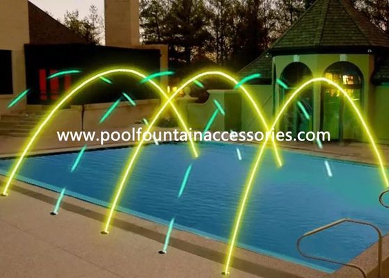 6000 L / H 20mm Laminer Çeşme Nozulu, 9W LED RGB Lambalı