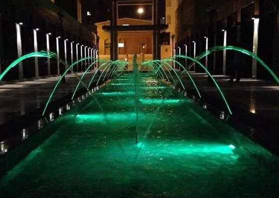6000 L / H 20mm Laminer Çeşme Nozulu, 9W LED RGB Lambalı