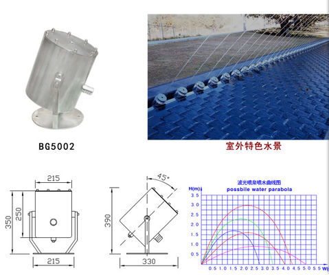 Havuz Fıskiyesi 8000L/H SS304 18mm Laminer Akış Jeti