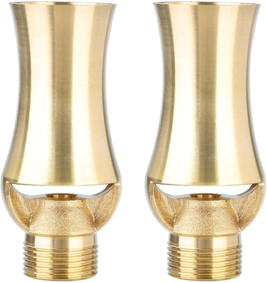 Pirinç Buz Kulesi Su Fıskiyesi Püskürtme Başlıkları 200Kpa 8m3/h