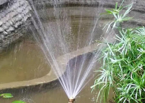 1.5" Sprinkler Dans Fıskiyesi Jet Nozul Su Basıncı 5.8psi