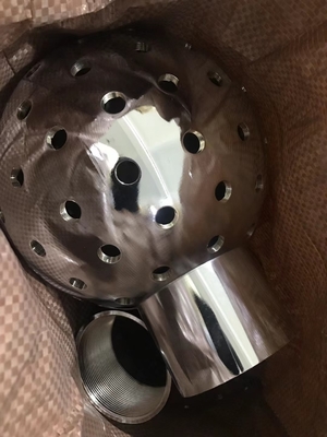 1.5m Sprey Yüksek Dans Fıskiyesi Nozulları 1.5" Kristal Top Su Fıskiyesi Jeti